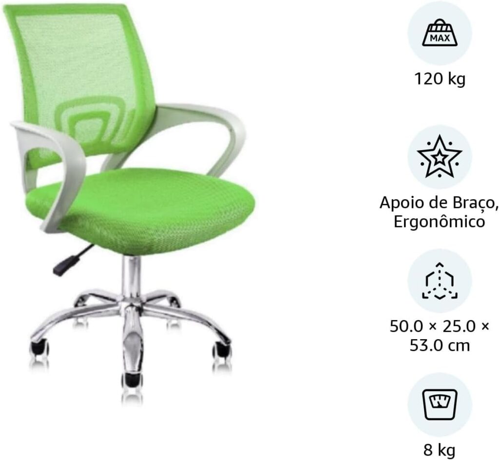 Cadeira-Escritório-Secretária-Base-Rodinha-Fortt-Lisboa-Verde